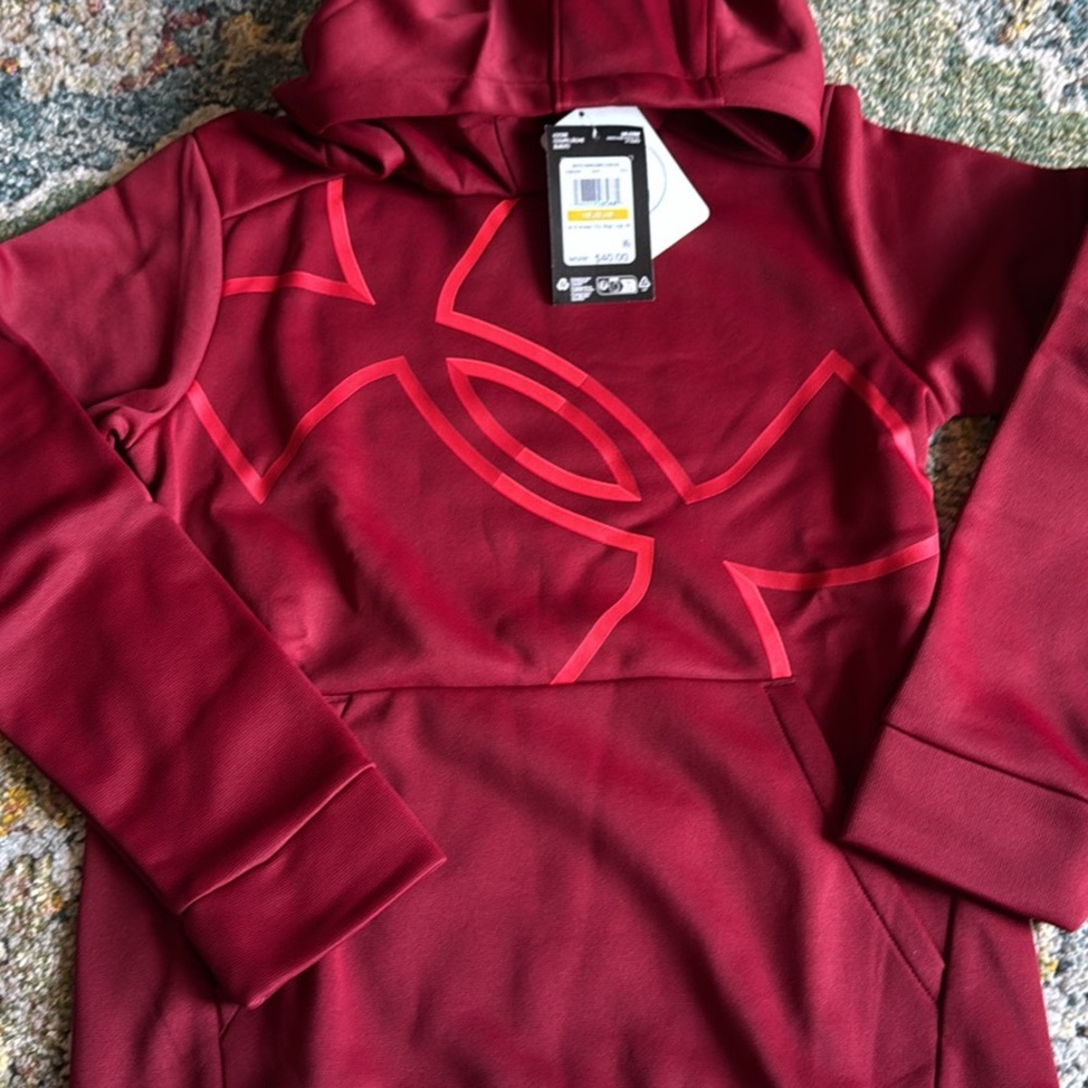 UNDER ARMOUR YOUTH MEDIUM HOODIE SWEATSHIRT…NWT